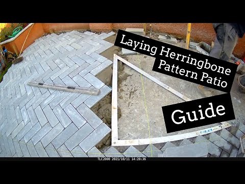 How To Install Herringbone Pavers (Step by Step)