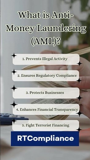 What is Anti-Money Laundering (AML)? #AML #AntiMoneyLaundering