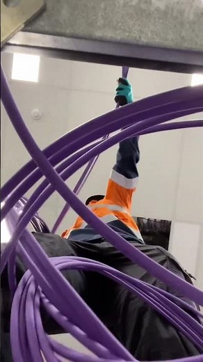 Measuring cable lengths / electrician