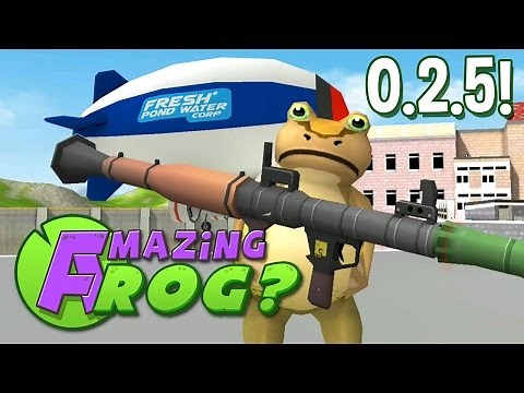 Amazing Frog Gameplay - ROCKET LAUNCHER & BLIMP UPDATE - Part 10 | Pungence