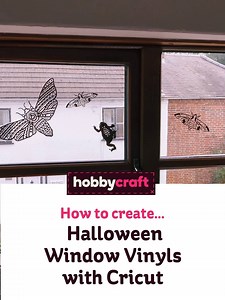 10K views · 39 reactions | Create one of a kind decorations for your windows this Halloween with a helping hand from your Cricut machine and Cricut Window Cling. This step-by-step tutorial from Cricut super-expert Emmajewellcrafts, will take you through the process of cutting, weeding and applying the design to your windows in next to no time. Shop Cricut: https://bit.ly/3d4YbNm #Cricut #Halloween #Hobbycraft Cricut Europe | Hobbycraft | Facebook