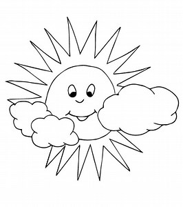 Sun Coloring Pages For Kids: 15 Free Printable Designs