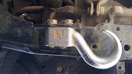 Ford F150 F250 Install Tow Hook How to