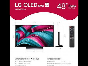 LG 48” OLED evo C5 Review (2025) | Alpha 9 Gen8, 144Hz Gaming, Dolby Vision 🔥