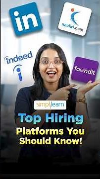 🔥Top Job Search Platforms You Need to Know | Find Your Next Opportunity #shorts #simplilearn
