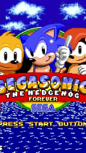 Sonic 1, but PLAYABLE MIGHTY & RAY! 🌟 SegaSonic Forever 🌟Sonic Forever Mods Shorts #sonicshorts