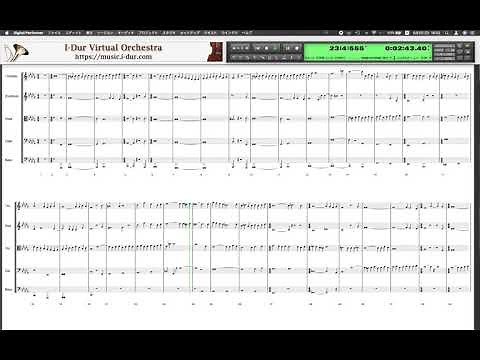 Samuel Barber : Adagio for Strings Op.11（バーバー：弦楽のためのアダージョ. DTM）