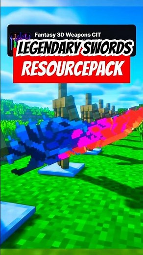 Swords Resourcepack ⚔️ | #Minecraft Evolution Cam