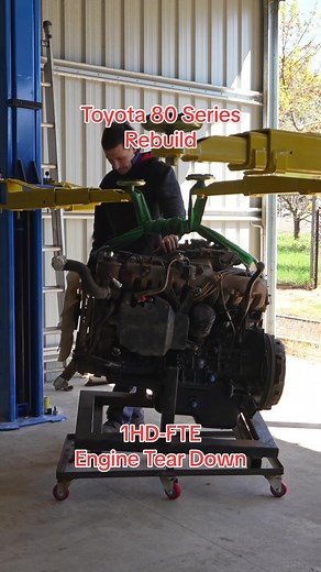 Toyota 80 Series Engine Tear Down - Episode 2