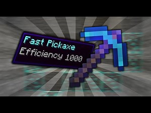 How To Get an Efficiency 1,000 Pickaxe In Minecraft (2020)