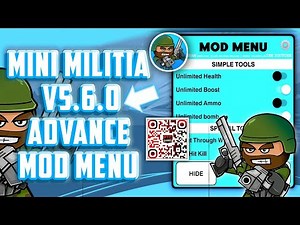 Mini Militia Mod Menu Version 5.6.0 | 25+New Mods Included | Free MediaFire Download