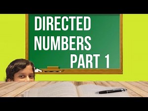 Directed Numbers Made Easy Part 01 | MATH 01