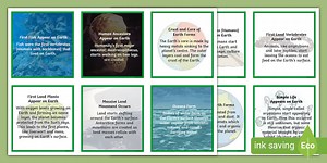 Geological Timeline Ordering Activity