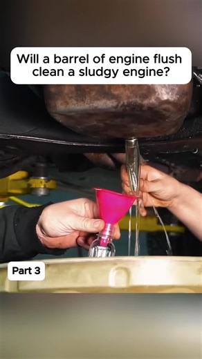 96K views · 222 reactions | Will a barrel of engine flush clean a sludgy-p3#engine #enginebuild #rebuilding #fyp #oldcar | Engine Sludge Removal | Facebook