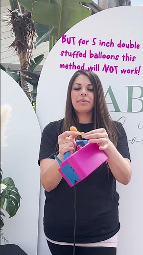 Super easy way to inflate 5 inch Balloons