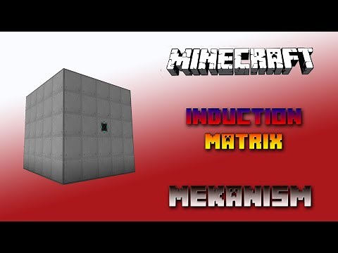 Induction Matrix 🔌 Mekanism Tutorial 1.16 🔌 English