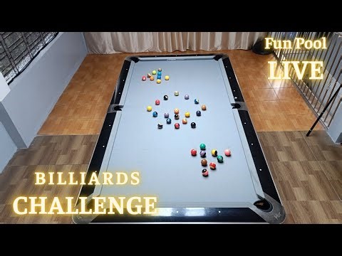 4♠ Pool Challenge With 36 Balls | Live