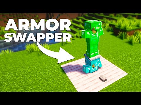 How to Build an EASY Armor Stand Swapper in Minecraft 1.21 | Step-by-Step Tutorial