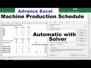 how to create a manufacturing production schedule