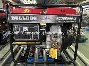 [Hot Item] Japan Robin 5kw Pr6500 Cooled Diesel Steamturbine Power Generator Stylized Prices