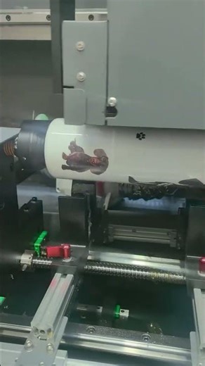 CX300 cylindrical printer: 30-second printing plastic cup, Ricoh G5i printhead, single cup cost $0.1