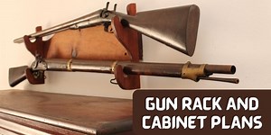 30+ Gun Rack and Cabinet Plans [Blueprints for DIY Build]