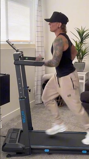 Compact Treadmill with Auto Incline For Small Space Home and Office Use #treadmillworkout #folding