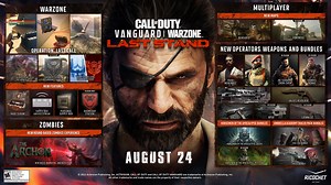 Legends Never Die in Last Stand, the Final Season for Call of Duty®: Vanguard and Call of Duty®: Warzone™, Live on August 24