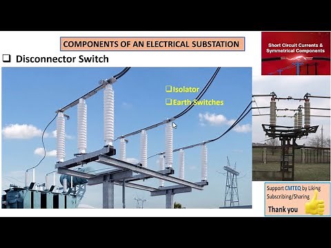 8. Substation Components - Disconnector Isolator & Earth switches