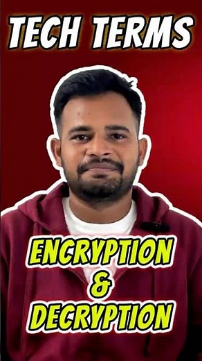 🔐 Encryption & Decryption Explained in 60 Seconds!