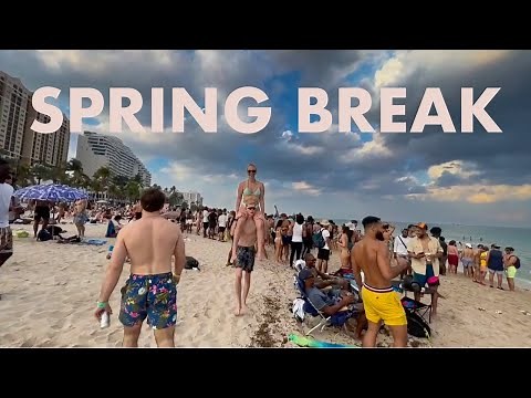 SPRING BREAK LIVE Miami Beach 2024 March 16