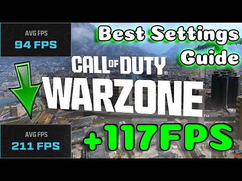 BEST Warzone MW3 MWZ PC Graphics Settings Guide! (Optimize MAX FPS and Visibility)