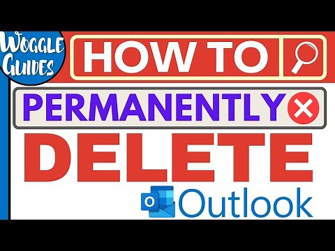 How to permanently delete an email in Outlook
