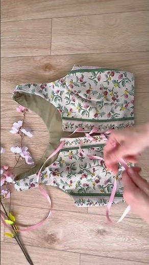 DIY Cottagecore Corset Sewing Tutorial basic bodice PDF pattern free !