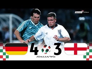 409K views · 5.7K reactions | Germany 1 (4) x (3) 1 England ● 1990 World Cup Semifinal Extended Goals & Highlights + Penalties | Tin Mới 6 | Facebook