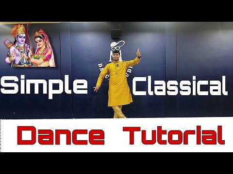 Simple Classical Dance Steps | Sriramanavami Dance Tutorial | MGS Dance Studio