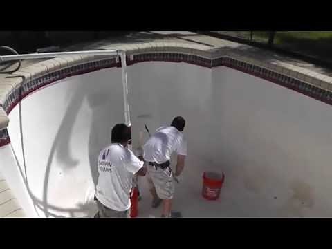 1. How to repair and refinish a fiberglass pool with Aquaguard 5000