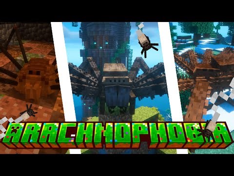 Better Arachnophobia: GIANT Tarantulas & DEADLY Spiders EVERYWHERE! (1.20.1 Showcase)