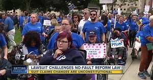 Lawsuit challenges changes to Michigan auto insurance law