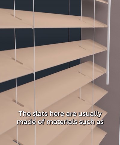 How do window blinds work?