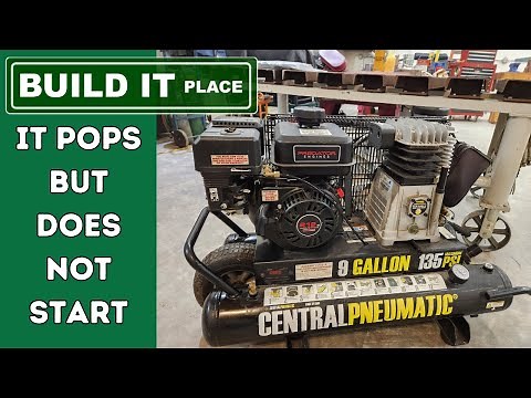 Predator 212cc Engine Pops but Won't Start - Diagnose and Repai