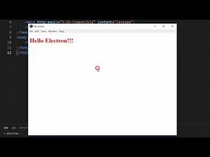 Electron入門２「インストールと最小アプリの作成」