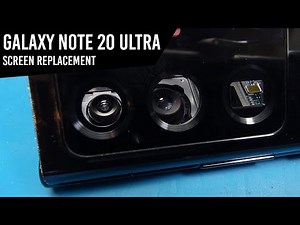Galaxy Note 20 Ultra Screen Replacement | Teardown and Frame Replacement Guide | Tons of ribbons!