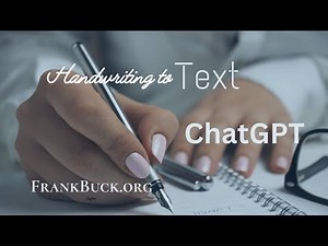 How I Convert Handwriting to Editable Text With ChatGPT
