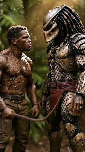 Alien Hunter vs Mud Warrior: Jungle Showdown in Ultra 4K