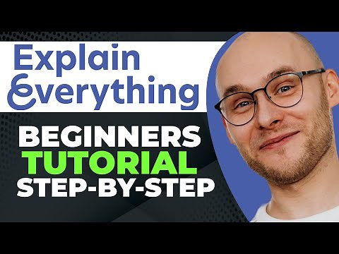 Explain Everything Tutorial For Beginners | All You Need To Start With Explain Everything Whiteboard