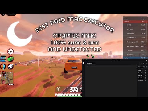 Best Paid ROBLOX Mac Executor 100% sunc & unc LUARMOR SUPPORTED - Cryptic Mac