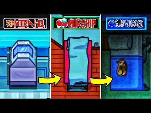 MEDBAY ROOM on all maps including(SUBMERGED)-Among Us Evolution.