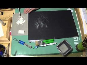Tutorial : Paint Splatter, technique and tools.