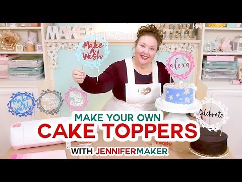 DIY Cake Toppers for Birthday & Weddings: Customize Your Own!